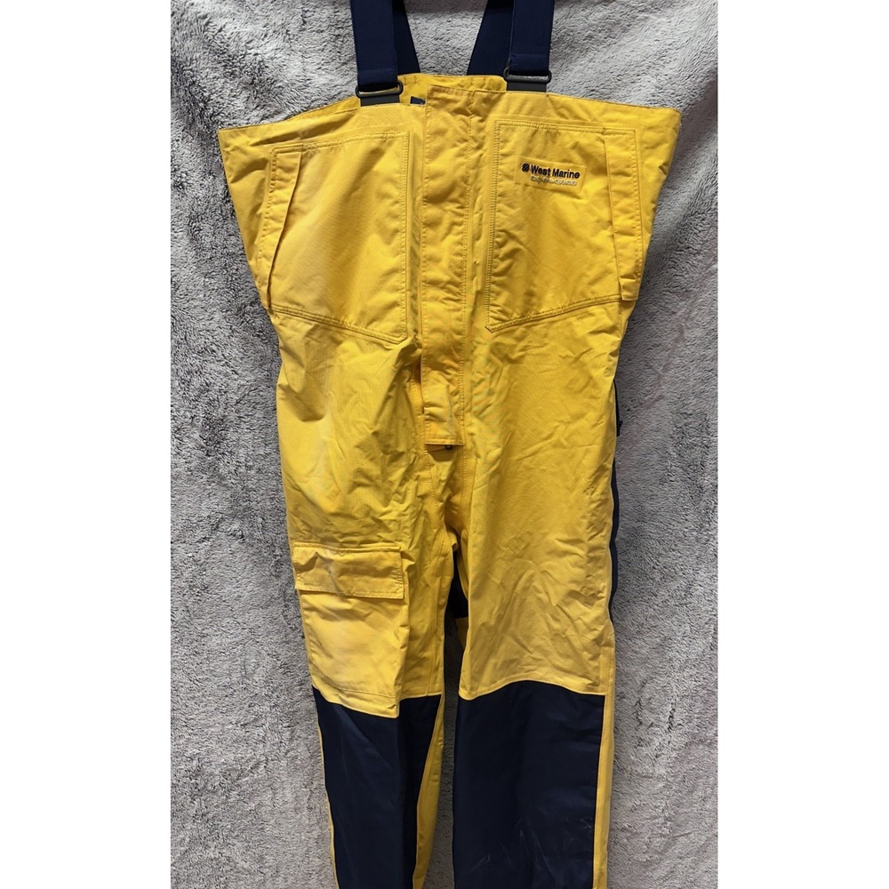 West Marine Explorer Bib Overalls Waterproof Marine Fishing Pants XXL